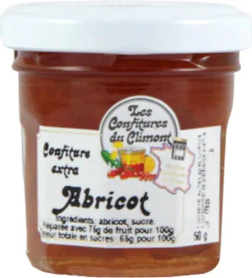 Obrázok produktu pre Les Confitures du Climont marhuľový džem 50g z pohoria Vogézy