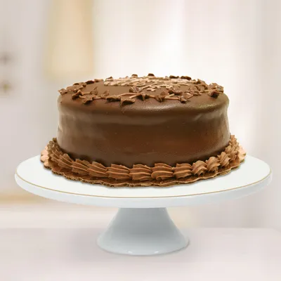 Produktbild von Kuchenständer aus Porzellan mit Goldrand