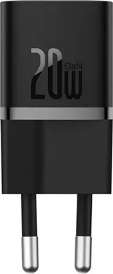 Image de Baseus GaN5 20W Mini Universal Black AC Fast charging Indoor