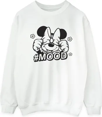 Produktbild von Disney - "Mood" Sweatshirt für Damen BI28561 (S) (Weiß)