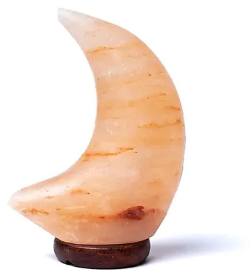 Zdjęcie produktu dla Lampa Solna w kształcie Księżyca Z kablem i diodą LED - ±18cm; 1860g