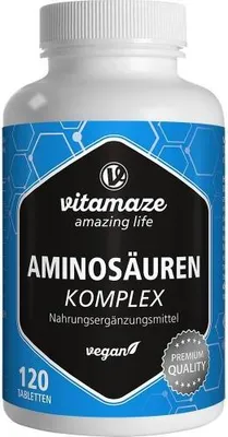 Produktbild von Aminosäuren Komplex vegan Tabletten 120 St