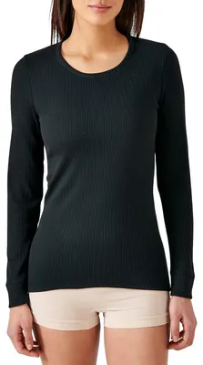 Productafbeelding van Damart heren T-shirt met lange mouwen. Thermische onderkleding - bovenstukken, zwart