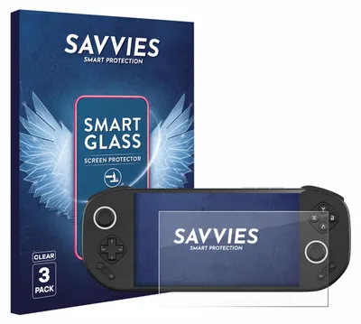 Produktbild von 3x Savvies Schutzglas Folie für MANGMI Pocket Max 9H Panzer Schutzfolie Glas Displayschutz klar transparent