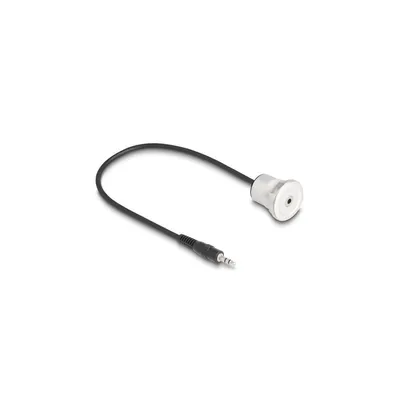 Zdjęcie produktu dla DeLOCK 88188, 3.5mm, Męska, 3.5mm, Żeńska, 0,3 m, Czarny, Srebrny