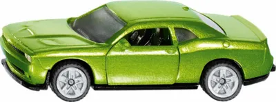 Obrázek produktu pro Siku Dodge Challenger SRT Hellcat, Auto, 3 rok/roky, Kov, Plast, Zelená