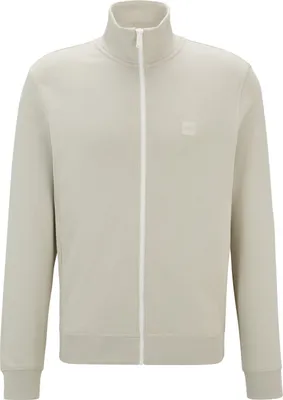 Produktbild von BOSS Orange Weste beige einfarbig Baumwolle