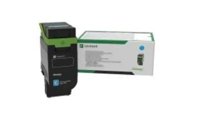 Produktbild von Lexmark - Cyan - original - Box - Tonerpatrone LCCP, LRP - für Lexmark CS632dwe, CX635adwe