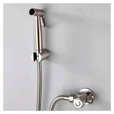 Produktbild von Wasserhahn-Stoffwindel-Reinigung, kompatibel mit Badezimmer – 304 Edelstahl-Sprühpistole, Duschset, Wandmontage