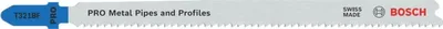 Produktbild von PRO Metal Pipes and Profiles T321BF Stichsägeblatt, 132 mm, 5-tlg.
