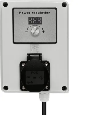 Produktbild von Leistungsregler Dimmer 3500Watt Zwischenstecker Drehzahlregler Spannungsregler DRA3500AP