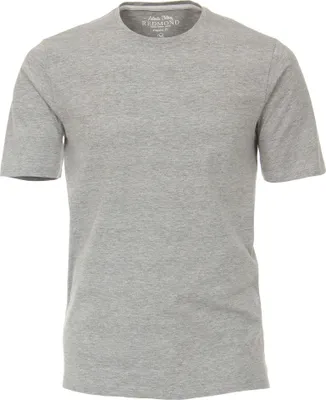 Produktbild von REDMOND Casual Herren T-Shirt Rundhals Regular-Fit Jersey Grau XL