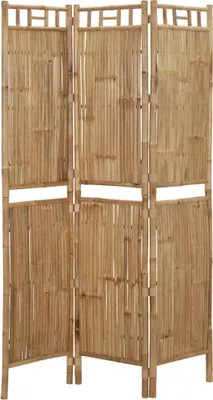 Produktbild von " " 3-tlg. Raumteiler Paravent Elegantes Design - Trennwand/Sichtschutz - Bambus 120x180 cm NeuMöbel 6734033