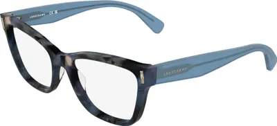 Produktbild von Longchamp LO2794 Blue black havana 53/17/140 Damen Brillen