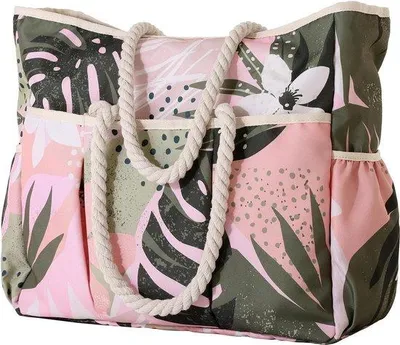 Produktbild von Famanu Strandtas Große Badetasche - Multifunktional für Strand und Fitnessstudio