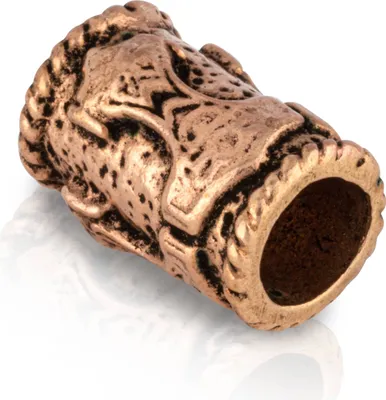 Produktbild von Bronze Haar Bartperle Thors Hammer Germanisch Keltisch Wikinger Mittelalter 3151