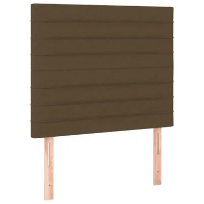 Produktbild von vidaXL Kopfteil Dunkelbraun 90x5x118/128 cm Stoff