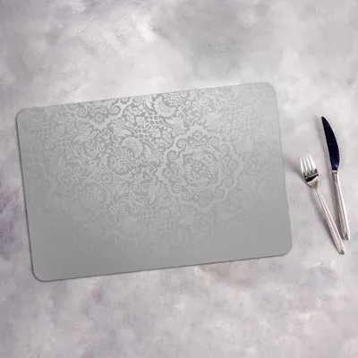 Produktbild von Tischset 6x45x30 cm + 6x10fi cm Platzset Tischmatte Platzmatte Untersetzer - Ornamente Abstrakt