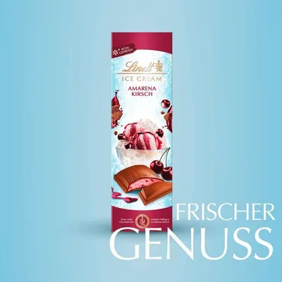 Produktbild von Lindt & Sprüngli Amarena-Kirsch, 100 g