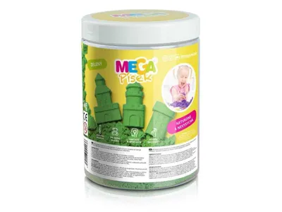 Obrázek produktu pro MEGApísek - zelený (1 kg)