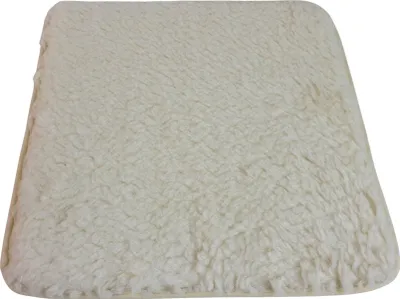 Produktbild von Sesua Lammflor Stuhlkissen Sitzkissen creme 38x38 Wolle Lammkissen Wollkissen Kissen