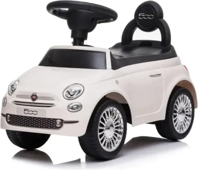 Produktbild von Rutschauto Fiat 500 - für Kinder - 1 bis 3 Jahre - Rutscher - Weiß