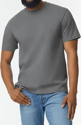 Immagine prodotto di Gildan 65000 | Maglietta Softstyle® Midweight Adulto Uomo - Colore: Grigio Sport (Heather) - Taglia: XXL