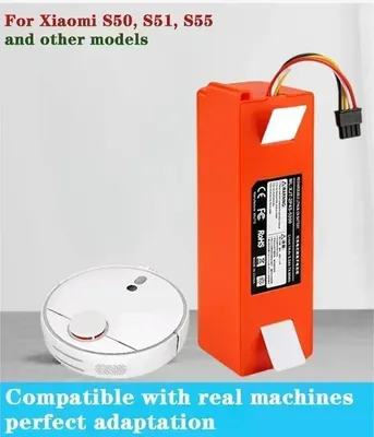 Obrázek produktu pro Baterie pro robotický vysavač - náhradní Li-Ion baterie - 14,4V, 9800mAh - kompatibilní s modely S50, S51, S55 - obsahuje články 18650 - pouze baterie