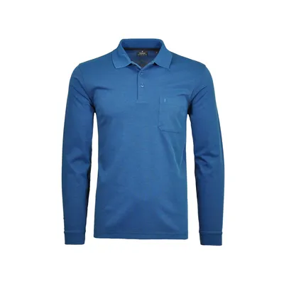 Obrázok produktu pre Ragman Softknit – polo s dlhým rukávom