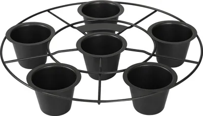 Produktbild von Birkmann PopOver-Form, 34 cm, 6 Formen, Einzelgröße 7 cm