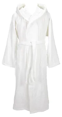 Produktbild von ARTG - Morgenmantel für Damen, mit Kapuze LT5811 (S-M) (Weiß)