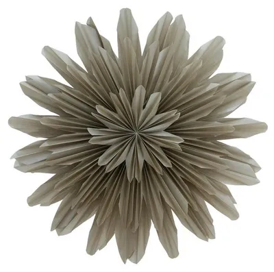 Only Natural – Papier-Lampenschirm – Braun / Natur – 60 cm – Ansicht 1