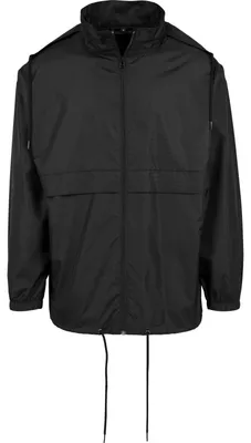 Produktbild von Build Your Brand - Windjacke für Herren/Damen Uni LT2256 (XXL) (Schwarz)