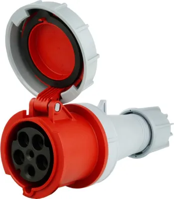 Immagine prodotto di Presa CEE 63A 400V 5P IP66/67 connettore TIPO 235 PCE 0522