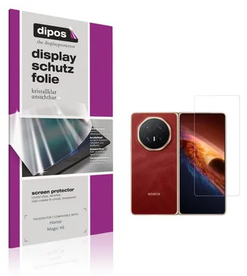 Image de 4x Film de protection d'écran pour Honor Magic V6 Aussenseite protecteur clair dipos