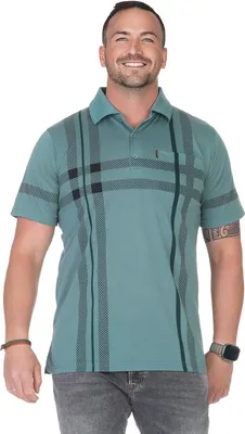 Produktbild von Herren Poloshirt Sommer Polo-Hemd Kurzarm, Petrol/L/50