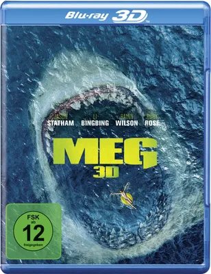 Zdjęcie produktu dla Meg [3D Blu-ray] (Vö. Do. 13.12.18)