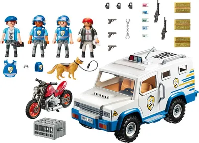 Produktbild von PLAYMOBIL 9371 City Action Geldtransporter