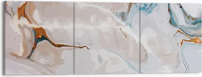 Produktbild von Bild auf Leinwand - Leinwandbild - Abstraktion modern - 150x50cm - Wand Bild - Wanddeko - Leinwanddruck - Bilder - Kunstdruck - Wanddekoration - Leinwand bilder - Wandkunst - CA150x50-4050