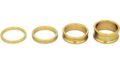 Image de Jeu de rondelles Wolf Tooth 3, 5, 10, 15 mm - or