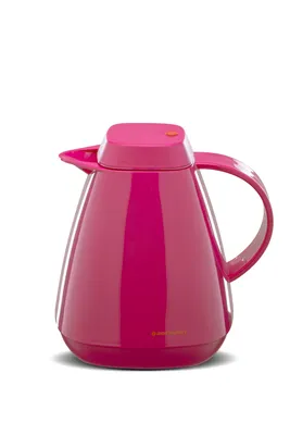 Produktbild von ROTPUNKT Isolierkanne 650 1,0 ltr. raspberry I Glaseinsatz, BPA-Frei, hochwertig I langlebig I 24 Std heiß