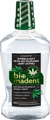 Obrázok produktu pre Bio Madent, Wybielający płyn do płukania jamy ustnej, 500 ml