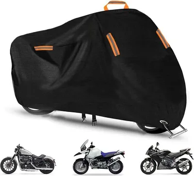 Produktbild von Motorrad Abdeckplane 290x110x140cm - Wasserdicht & UV-Beständig, 210D Oxford Stoff, Für Outdoor