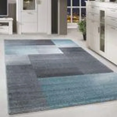 Produktbild von Homebyhome Moderner Kurzflor Teppich - Abstraktes Design für Wohnzimmer & Schlafzimmer, Grösse: 120x170 cm