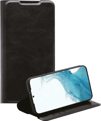 Produktbild von ViVanco™Premium Wallet, Geldbörsenhülle, Samsung, Galaxy S22, 15,5 cm (6.1"), Schwarz