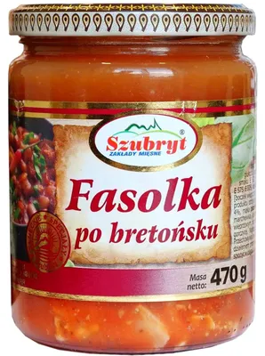 Obrázok produktu pre Fasolka po bretońsku Szubryt 470 g
