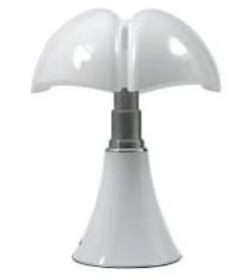 LED-Tischleuchte Minipipistrello 7W, Touch-Dimmer, Weiß, 62 cm