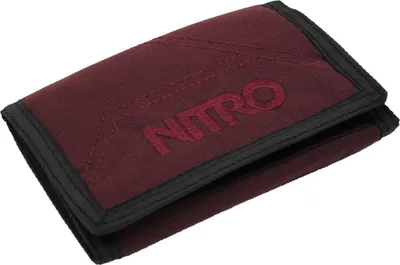 Image de NITRO porte-monnaie Daypacker Collection Wallet Wine rouge