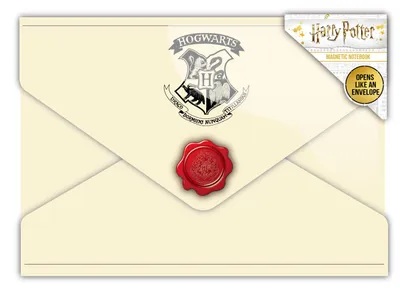 Image de ThumbsUP! Notizbuch - Harry Potter - Briefumschlag