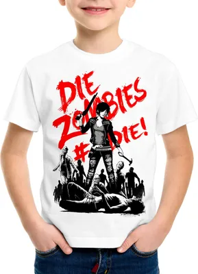 Produktbild von style3 Die Zombie Kinder T-Shirt walking horror dixon the halloween dead